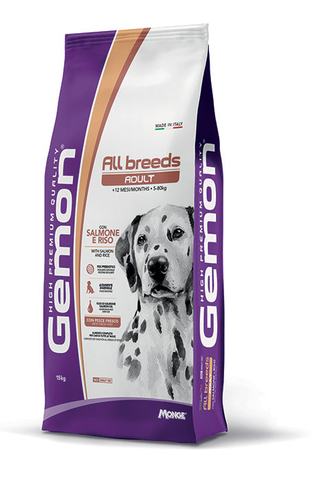 Gemon Dog Salmone 15 Kg.