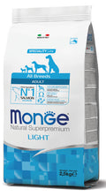 MONGE AD LIGHT SALMONE 12 KG