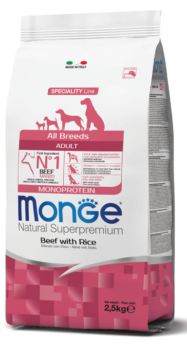 MONGE AD MANZO MONO PROTEIN 12 KG